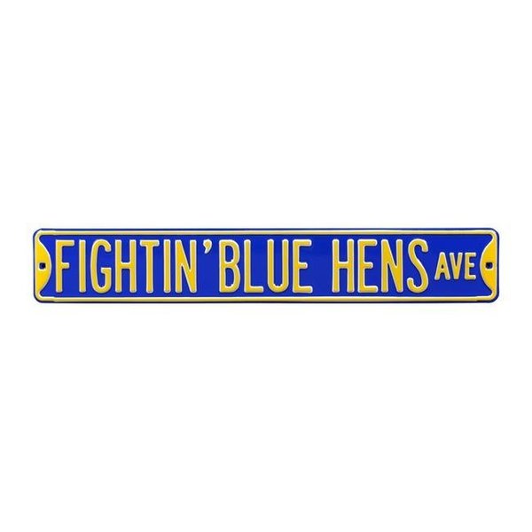 Authentic Street Signs Authentic Street Signs 70126 Fightin Blue Hens Avenue Street Sign 70126